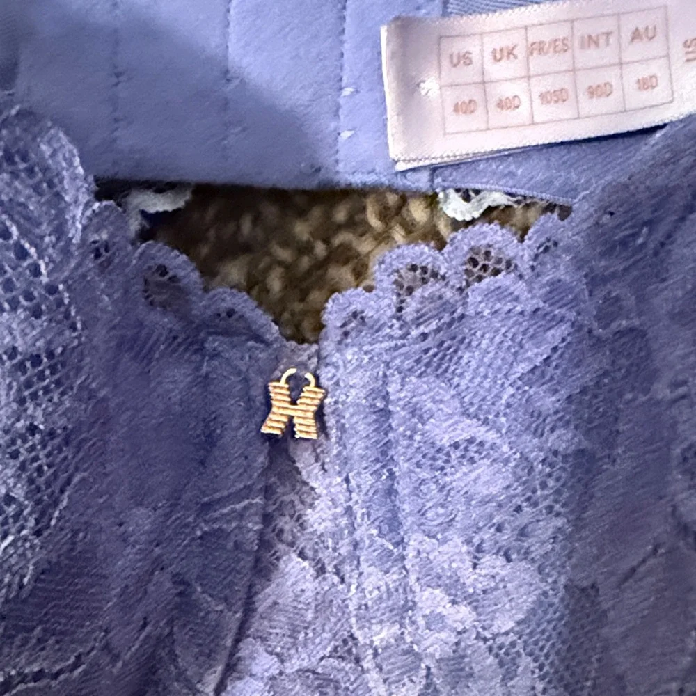 Savage x Fenty Purple Lace Bra - Picture 4 of 5